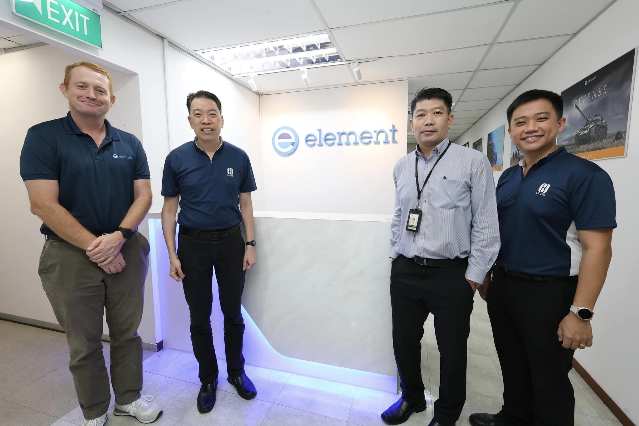 CASE visits to Element Testing Service (s) Pte Ltd